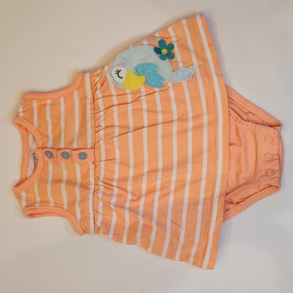 6m parrot dress🦜